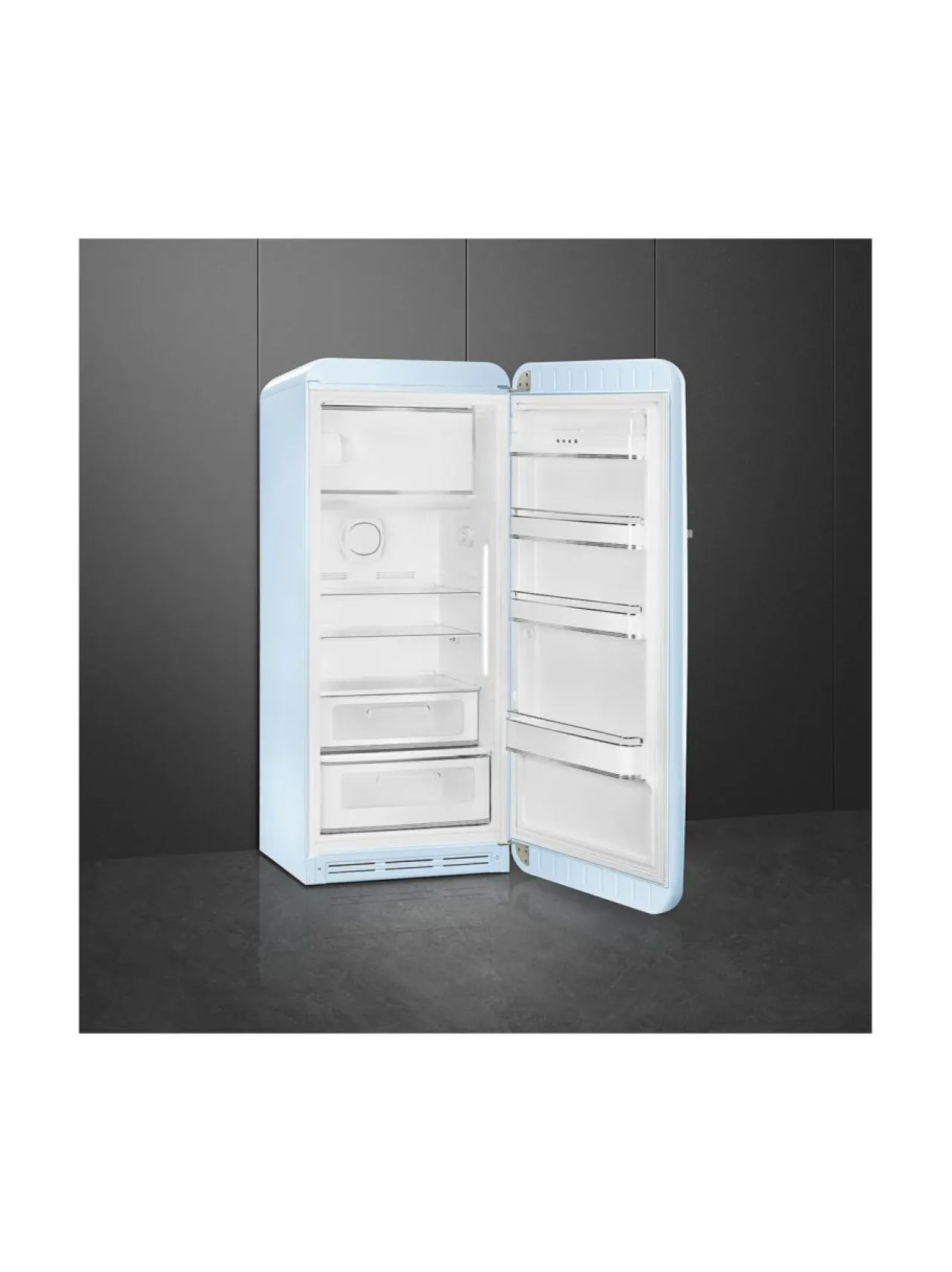 Smeg FAB28RPB5 Jääkaappi, pastellinsininen oikeakätinen^ Jääkaapit Ja Pakastimet