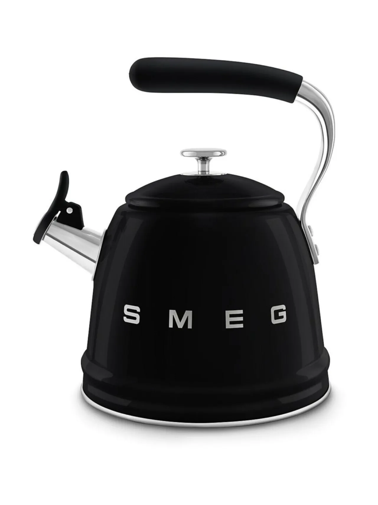 Smeg viheltävä vesipannu WKF01BL, musta^ Tee, Kahvi & Vesi