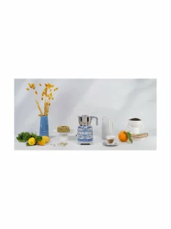 Kahvin- & Vedenkeittimet<Smeg x Dolce & Gabbana "Blu Mediterraneo" -maidonvaahdotin WHITE & BLUE