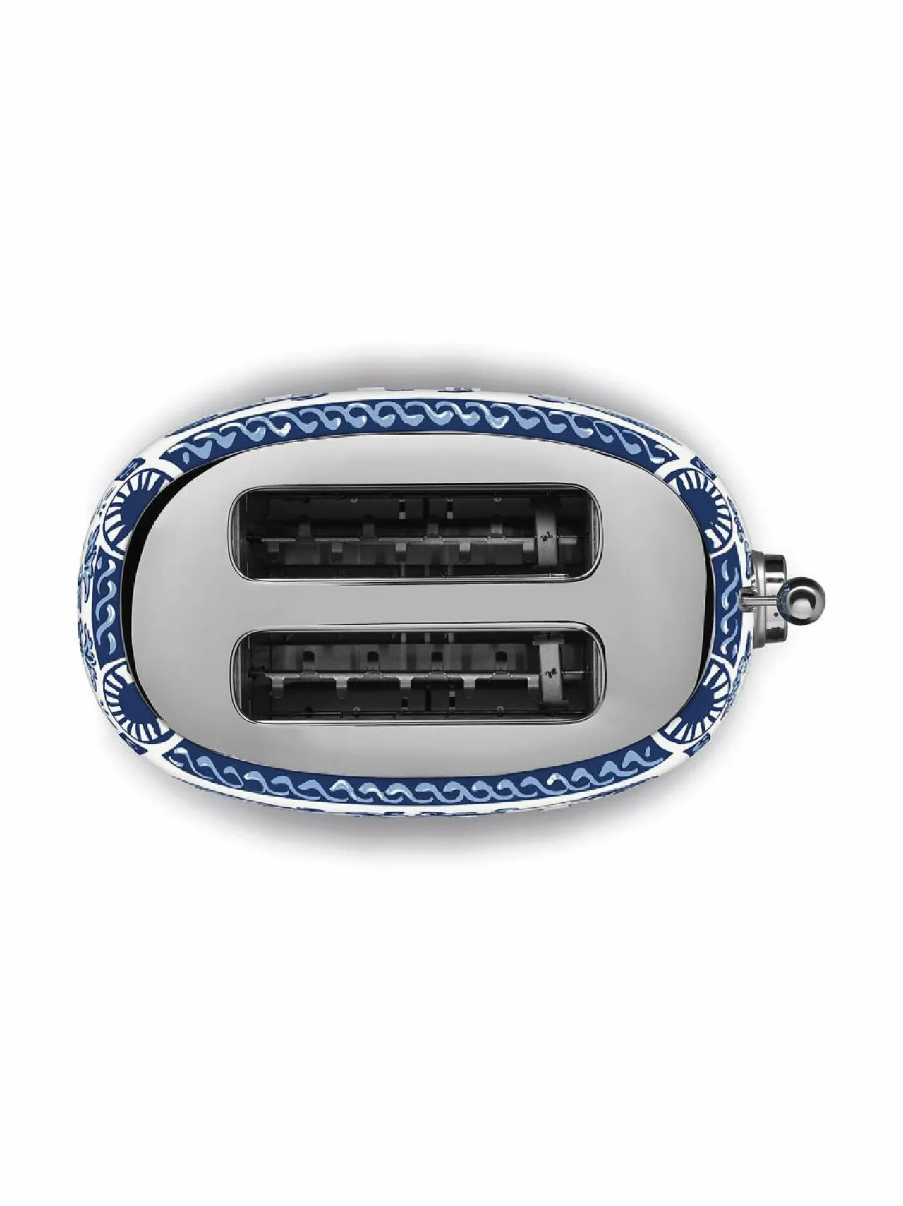 Leivänpaahtimet<Smeg x Dolce & Gabbana "Blu Mediterraneo" -leivänpaahdin, 2 viipaleelle WHITE & BLUE
