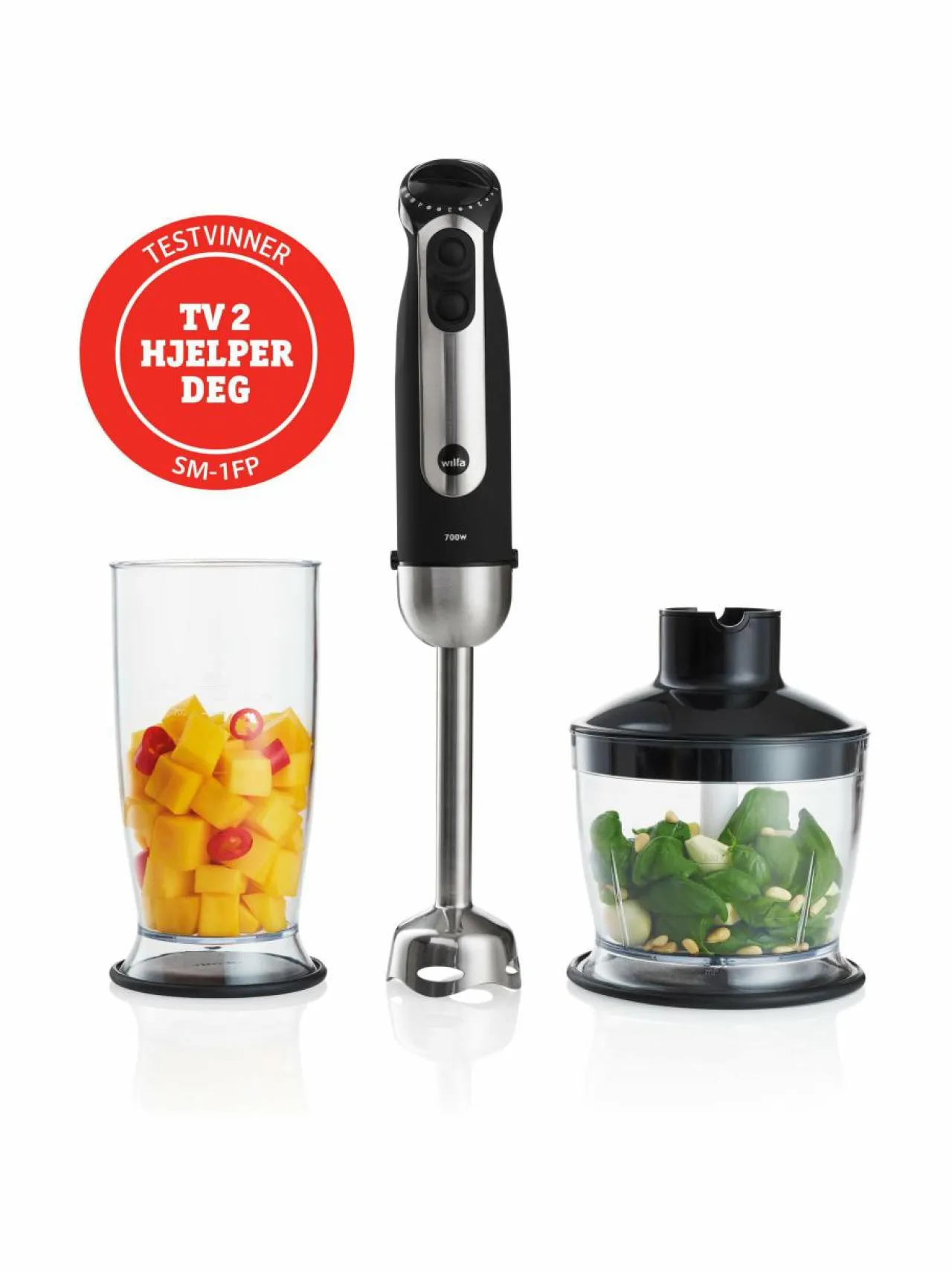 Wilfa SM-1FP Essential Stick Mixer -sauvasekoitin^ Vatkaimet & Sekoittimet