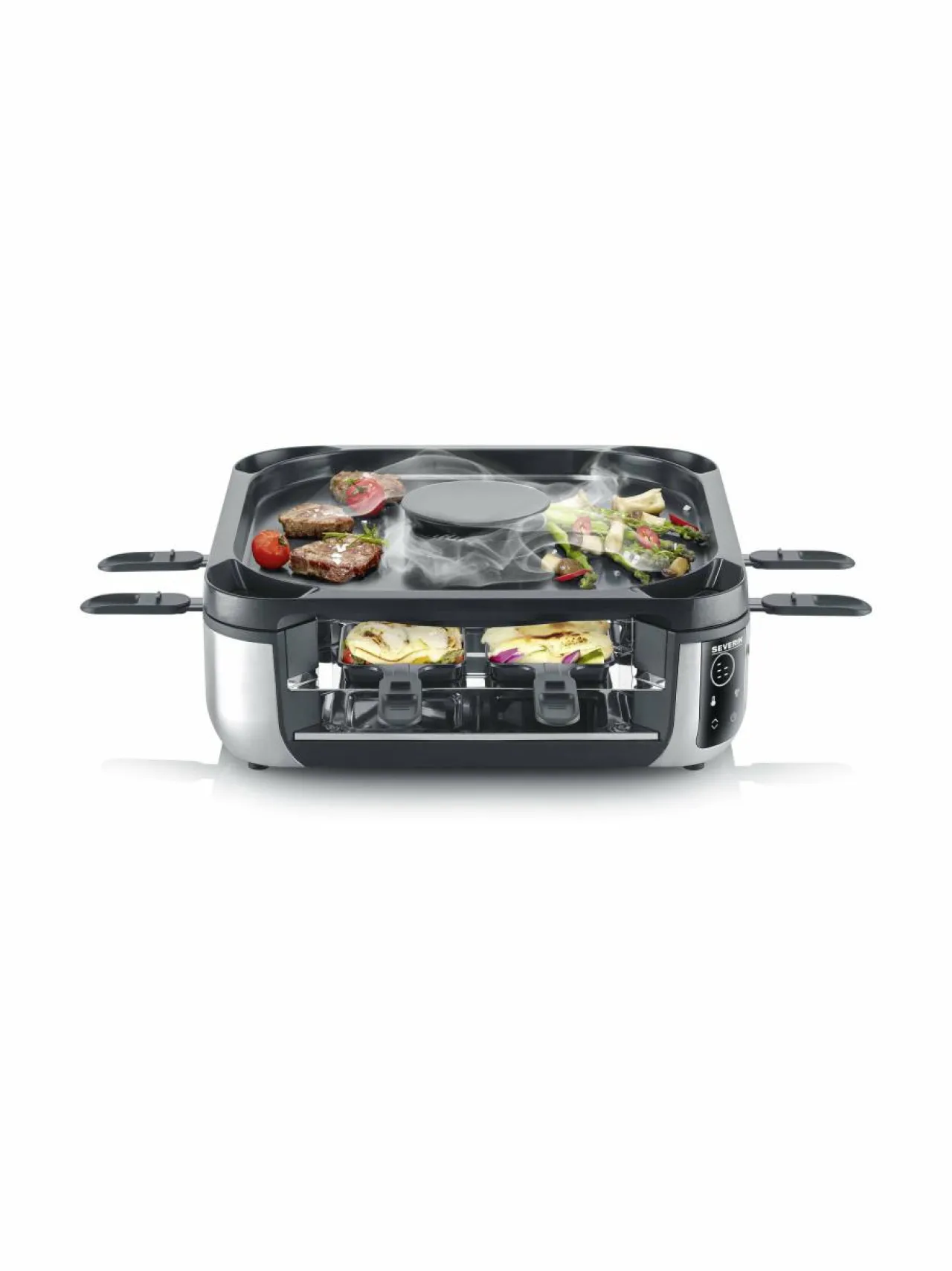 Grillit & Grillitarvikkeet<Severin Smokeless Raclette -grilli BLACK