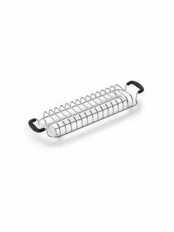 Leivänpaahtimet<Smeg Sämpyläteline leivänpaahtimeen STEEL