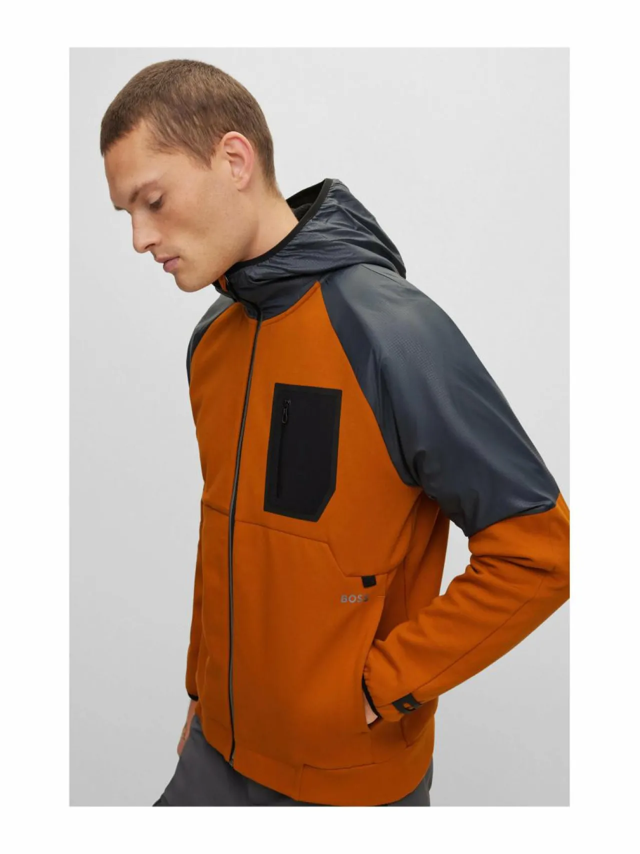 Takit<BOSS Snuggle- kevyt takki 702 DARK YELLOW
