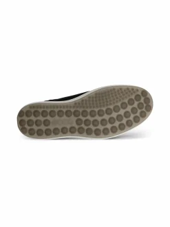 Urheilujalkineet|Tennarit & Sneakerit<ecco Soft 7 -nahkatennarit 51866 BLACK/COGNAC