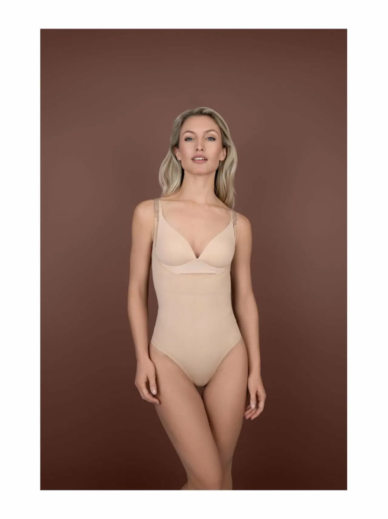 Bye Bra Soft Bodysuit Open Bust -alusasubody^ Äitiysvaatteet