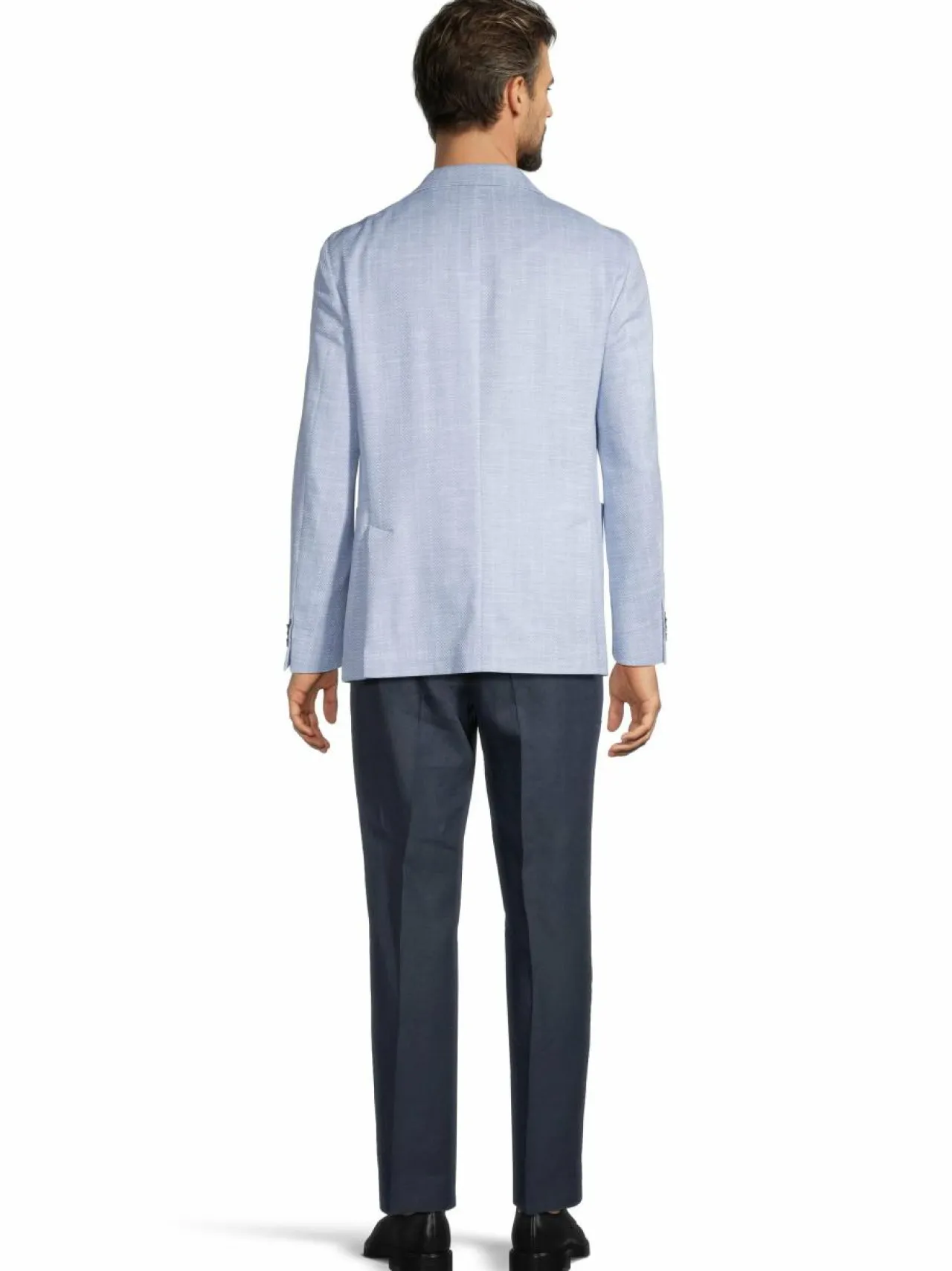 Bleiserit<Oscar Jacobson Soft Patch -bleiseri 281 SKY BLUE