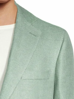 Bleiserit<Oscar Jacobson Soft Patch -bleiseri 880 LAUREL GREEN