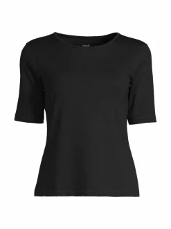 Paidat, Hupparit & Colleget<Casall Soft Rib t-paita 901 BLACK