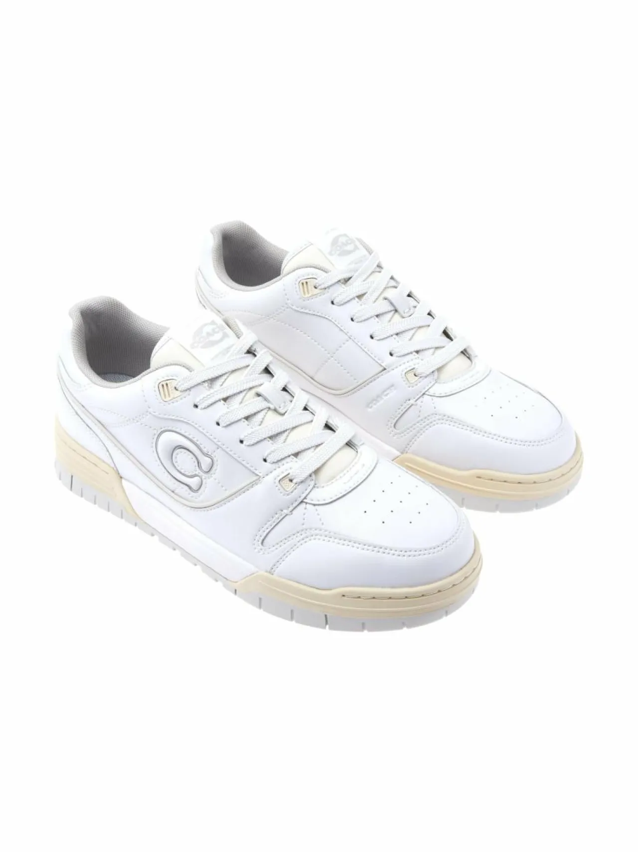 Urheilujalkineet|Tennarit & Sneakerit<Coach Soho-nahkasneakerit 100 OPTIC WHITE