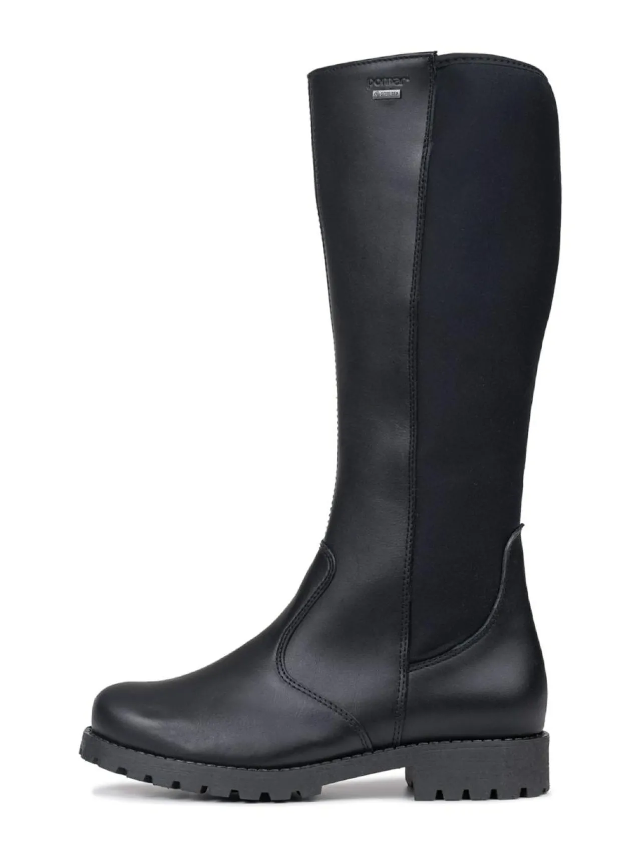 Saappaat<Pomar SOIRO Naisten GORE-TEX® saappaat BLACK NAPPA/BLK.STRETCH