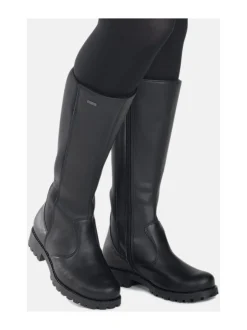 Saappaat<Pomar SOIRO Naisten GORE-TEX® saappaat BLACK NAPPA/BLK.STRETCH