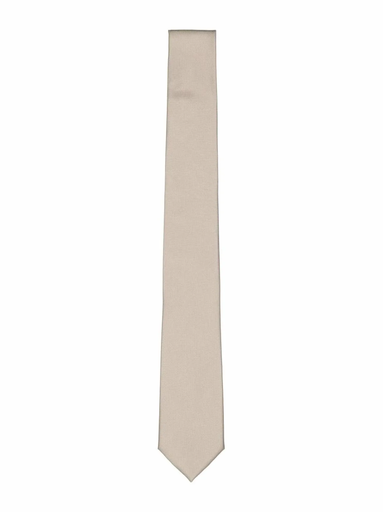Solmiot & Asusteet<Stockholm Kravatt Solid-silkkisolmio 39 LIGHT NOGAT