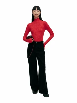 Marimekko Solmia Piirto Unikko Turtleneck -trikoopaita^ Paidat & Puserot