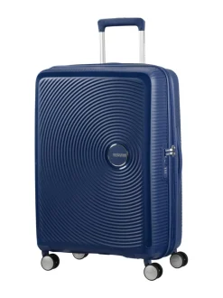 Matkalaukut & Tarvikkeet<American Tourister SOUNDBOX SPINNER 67/24 TSA EXP MIDNIGHT NAVY