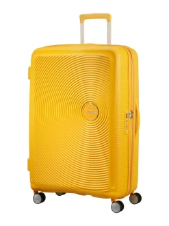 Matkalaukut & Tarvikkeet<American Tourister SOUNDBOX SPINNER 77/28 TSA EXP GOLDEN YELLOW