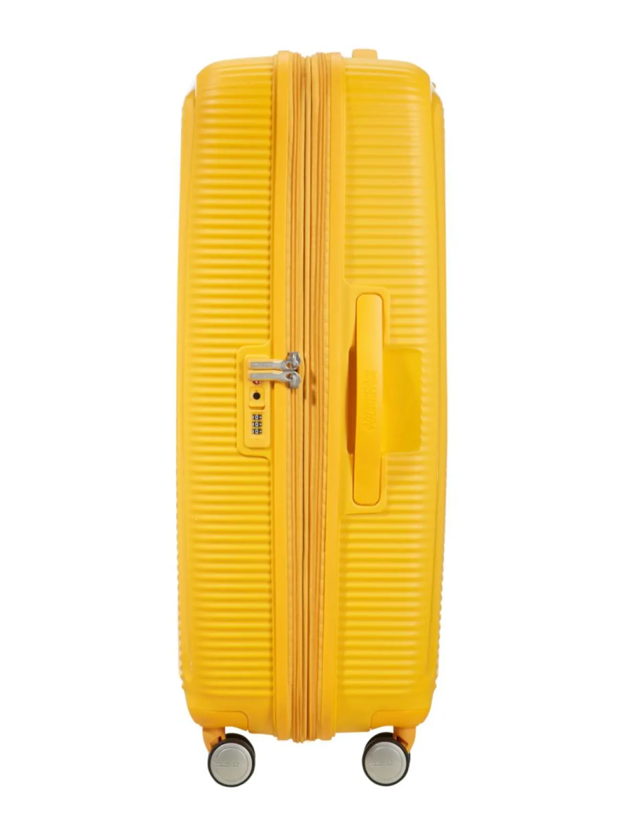 Matkalaukut & Tarvikkeet<American Tourister SOUNDBOX SPINNER 77/28 TSA EXP GOLDEN YELLOW