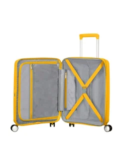 Matkalaukut & Tarvikkeet<American Tourister SOUNDBOX SPINNER 55/20 TSA EXP GOLDEN YELLOW
