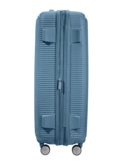 Matkalaukut & Tarvikkeet<American Tourister SOUNDBOX SPINNER 77/28 TSA EXP STONE BLUE