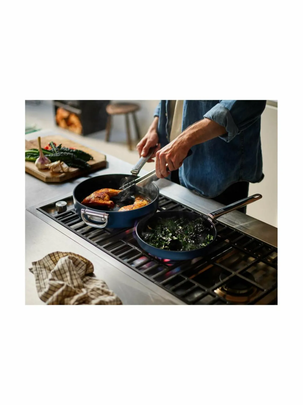 Joseph Joseph Space™ Non-stick -keraaminen paistokasari 5 l^ Keitto- & Paistoastiat