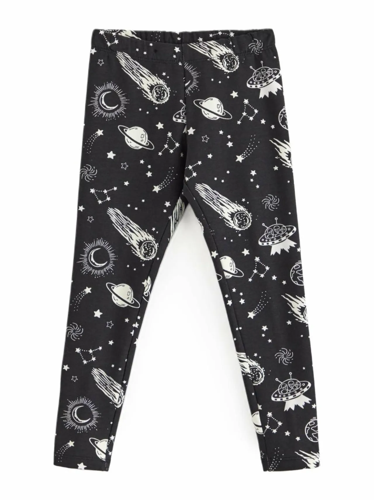 Collegehousut & Leggingsit<Lindex Space-leggingsit 80 BLACK