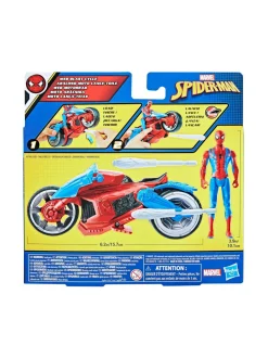 SPIDER-MAN Leikkisetti Ajoneuvo ja hahmo, 10 cm^ Figuurit & Interaktiiviset Lelut