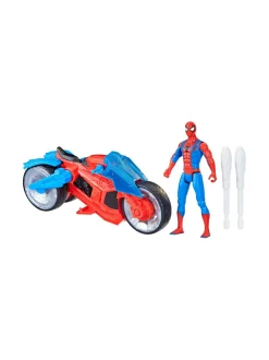 SPIDER-MAN Leikkisetti Ajoneuvo ja hahmo, 10 cm^ Figuurit & Interaktiiviset Lelut