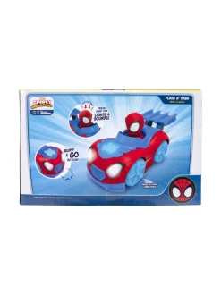 SPIDER-MAN SPIDEY AND HIS AMAZING FRIENDS Ajoneuvo Flash N´ Dash Web Crawler^ Autot Ja Muut Ajoneuvot