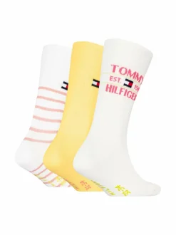 Sukat & Sukkahousut<Tommy Hilfiger Sport Breton -sukat 3-pack 003 YELLOW