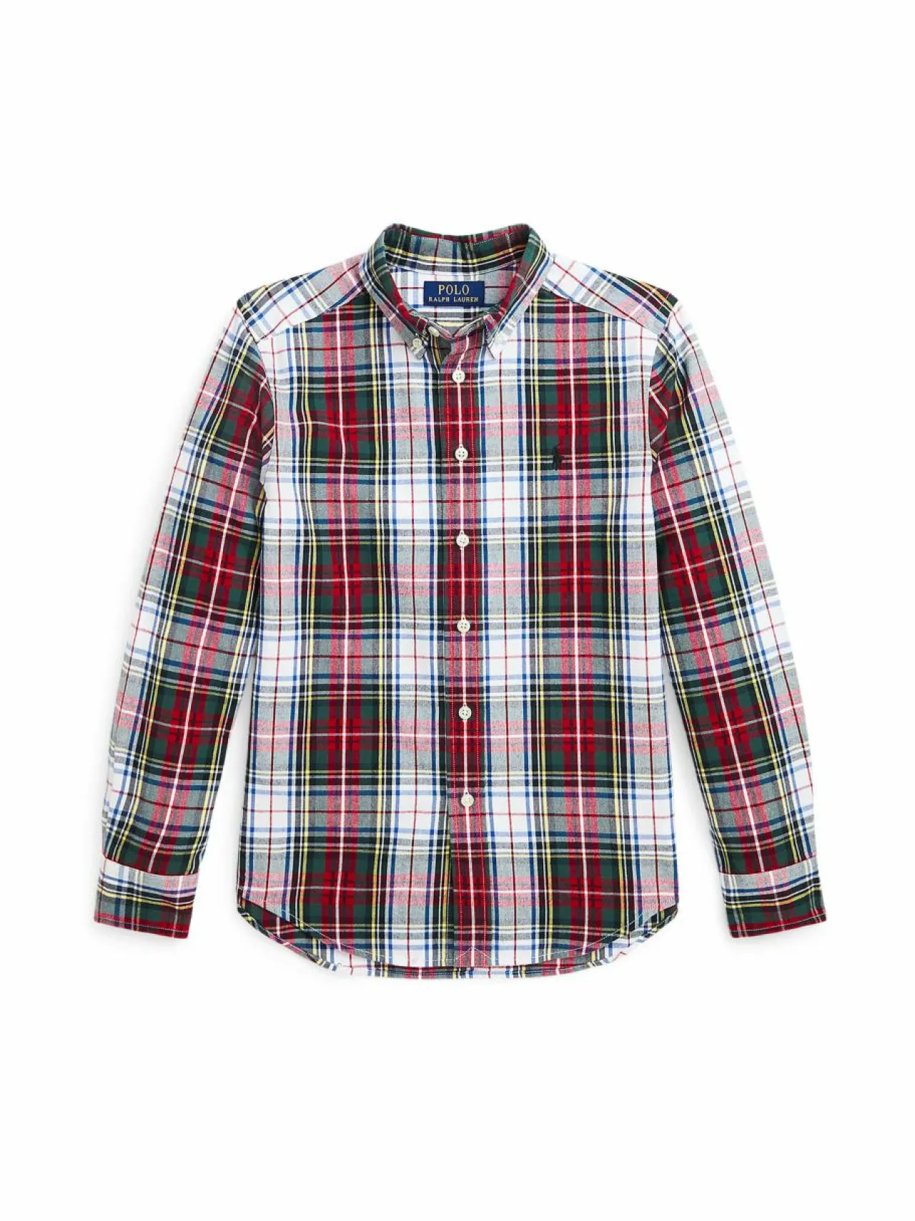 Paidat<Polo Ralph Lauren Sport-kauluspaita 6504 WHITE/RED MULTI