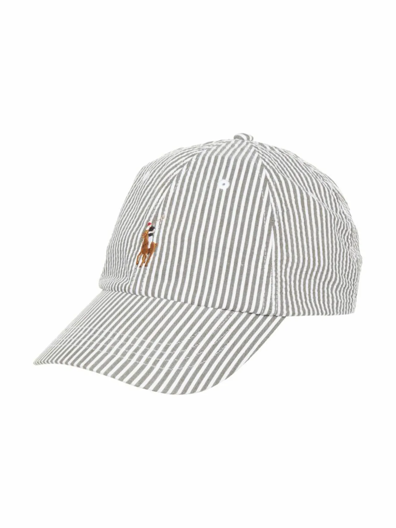 Hatut & Pipot<Polo Ralph Lauren Sport-lippalakki NEW OLIVE SEERSUCKER