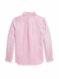 Paidat<Polo Ralph Lauren Sport-pellavapaita CARMEL PINK