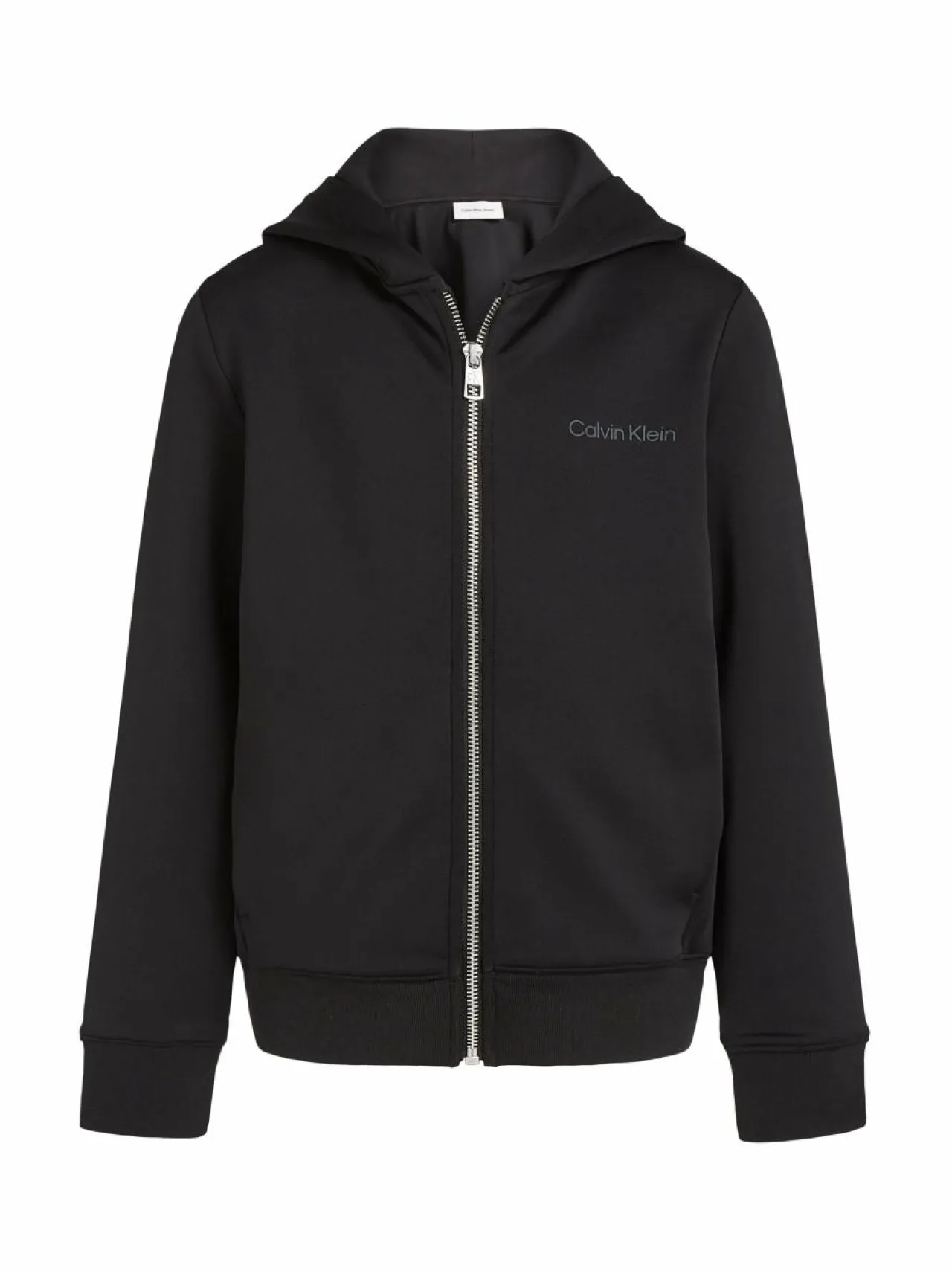 Colleget & Hupparit<Calvin Klein Kids Sporty Tricot Zip Through -collegetakki BEH CK BLACK