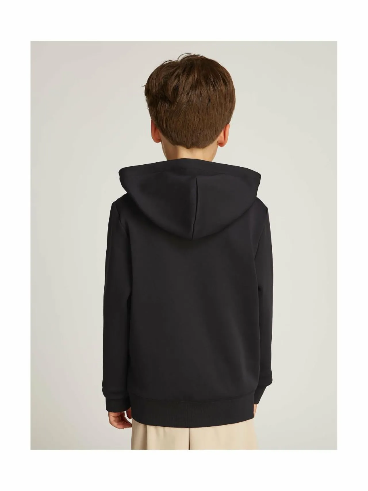 Colleget & Hupparit<Calvin Klein Kids Sporty Tricot Zip Through -collegetakki BEH CK BLACK