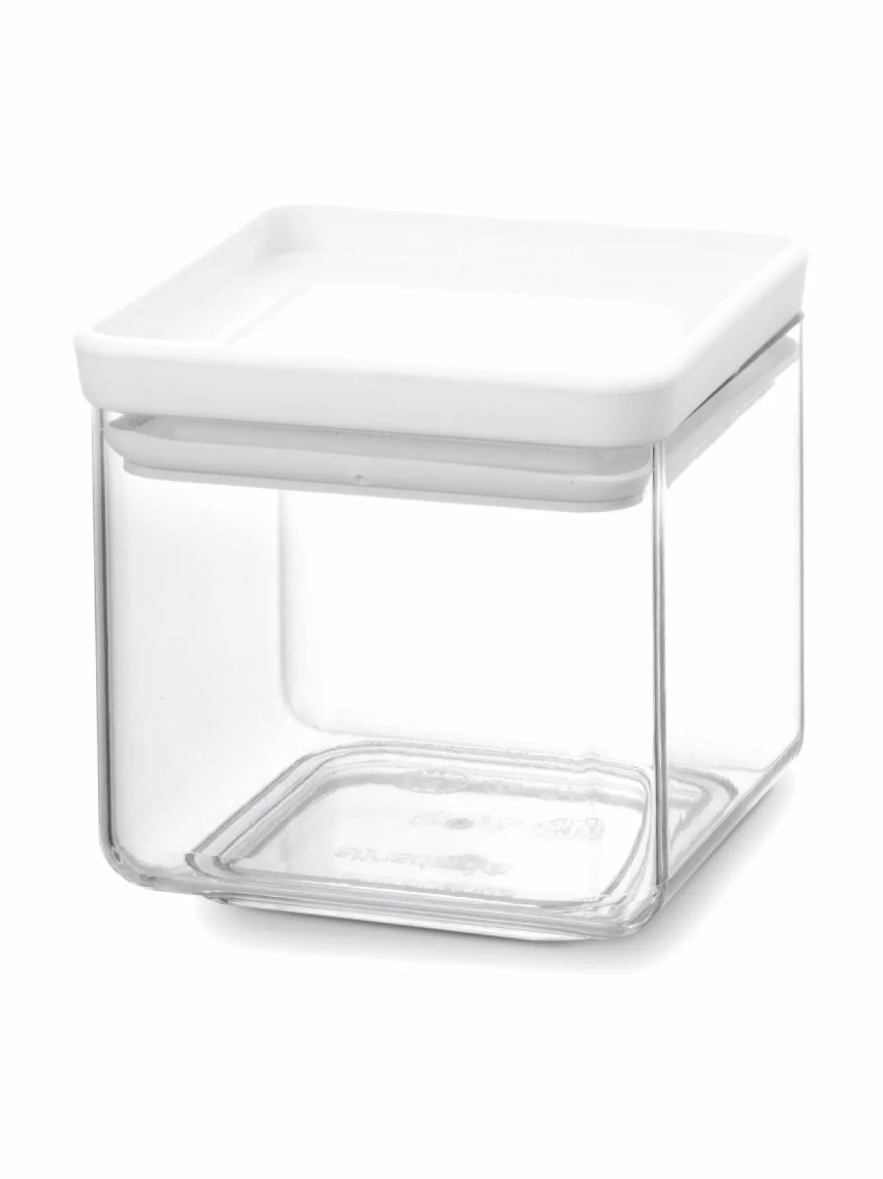 Keittiötarvikkeet<Brabantia Square Canister -säilytyspurkki 0,7 l LIGHT GREY
