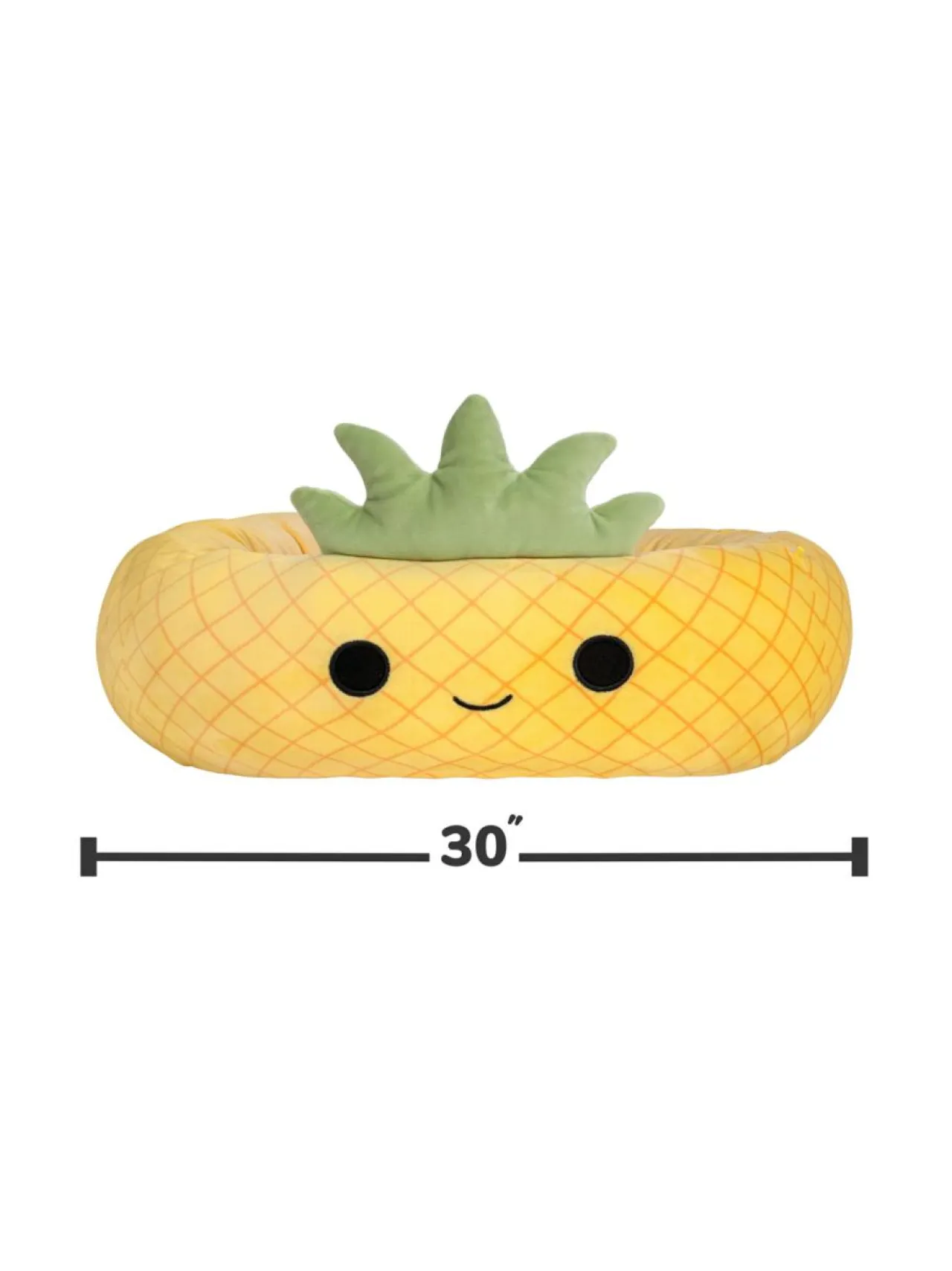 SQUISHMALLOWS Lemmikin peti Maui-ananas, 75 cm^ Pehmolelut