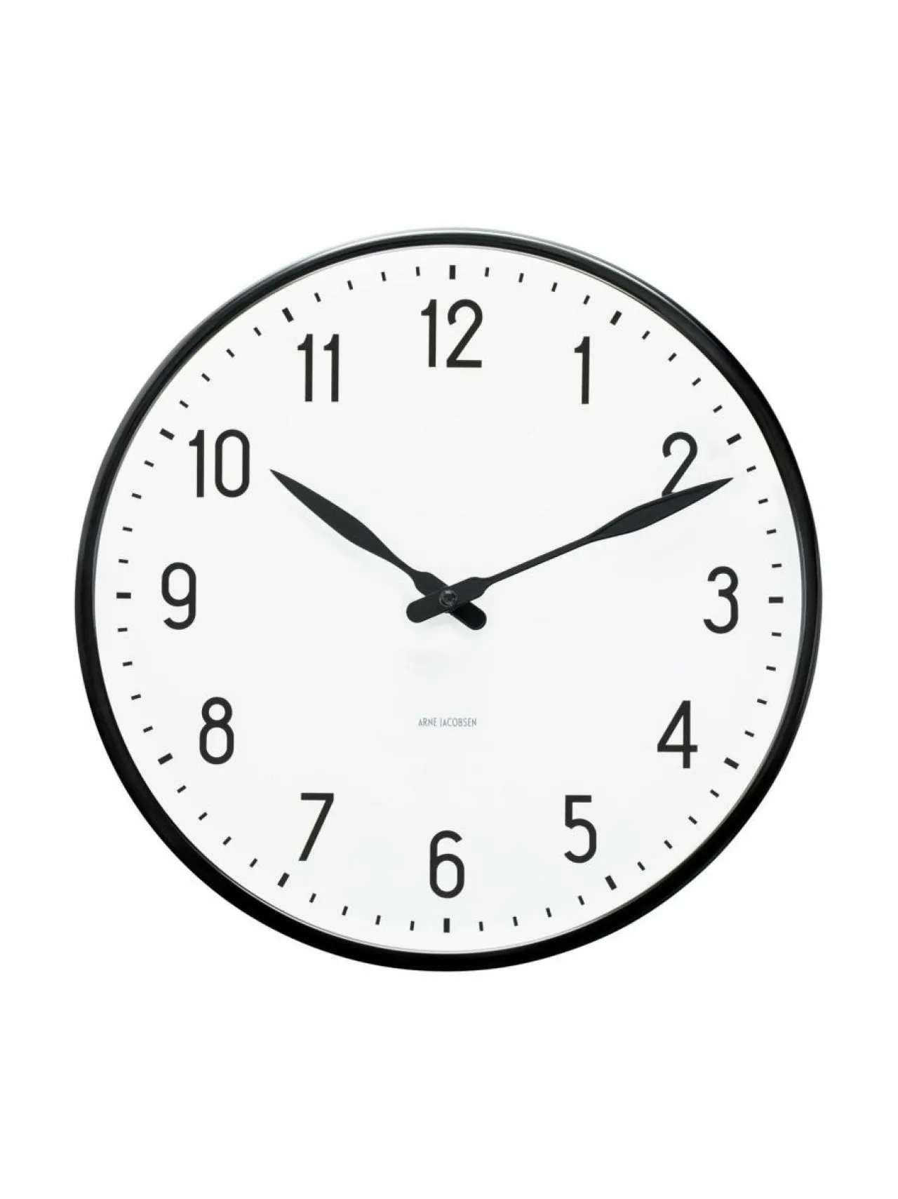 Peilit, Kellot & Kehykset<Arne Jacobsen Station-seinäkello ø 29 cm VALKOINEN/MUSTA