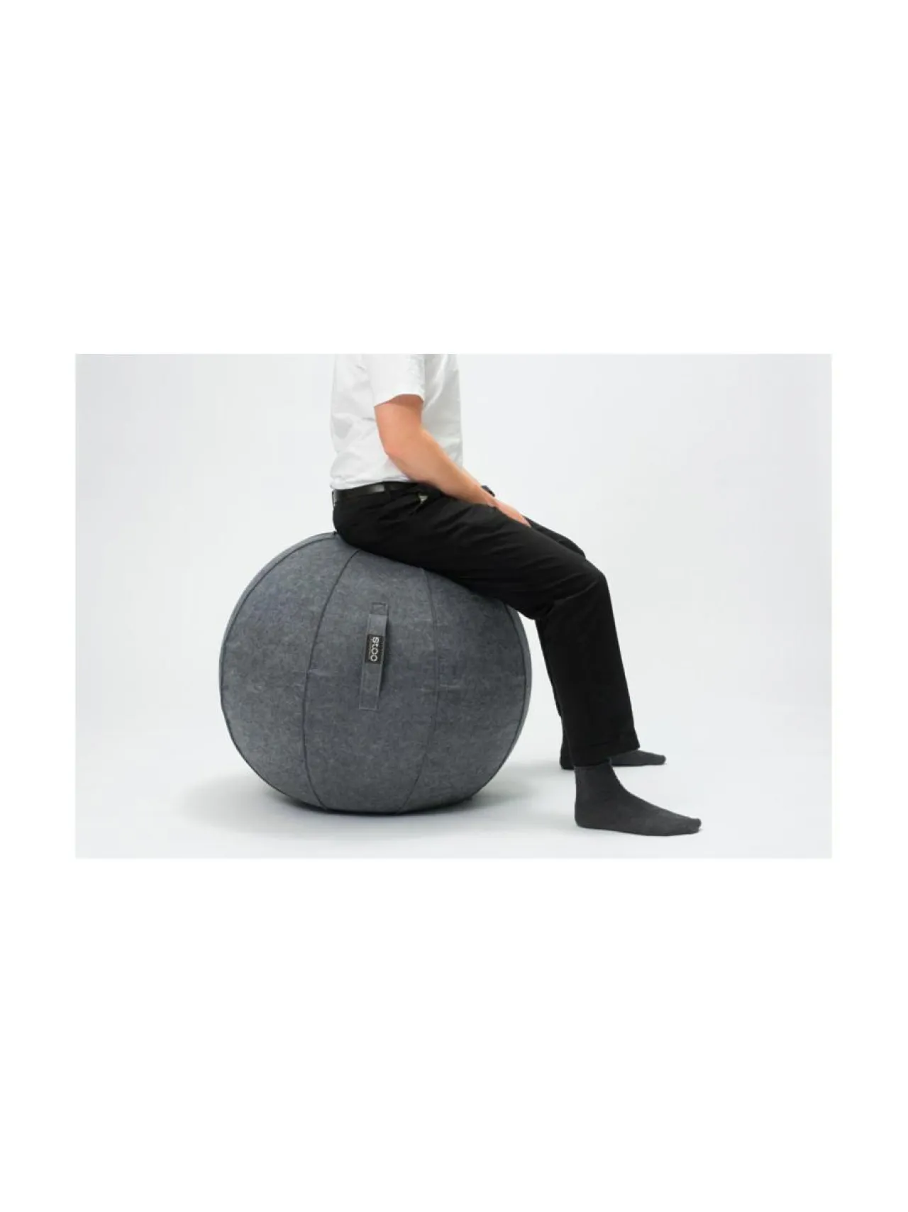 Tuolit & Jakkarat<Stoo® Active Ergonomics Stoo® Active Ball - Ø75 cm - Vaaleanharmaa