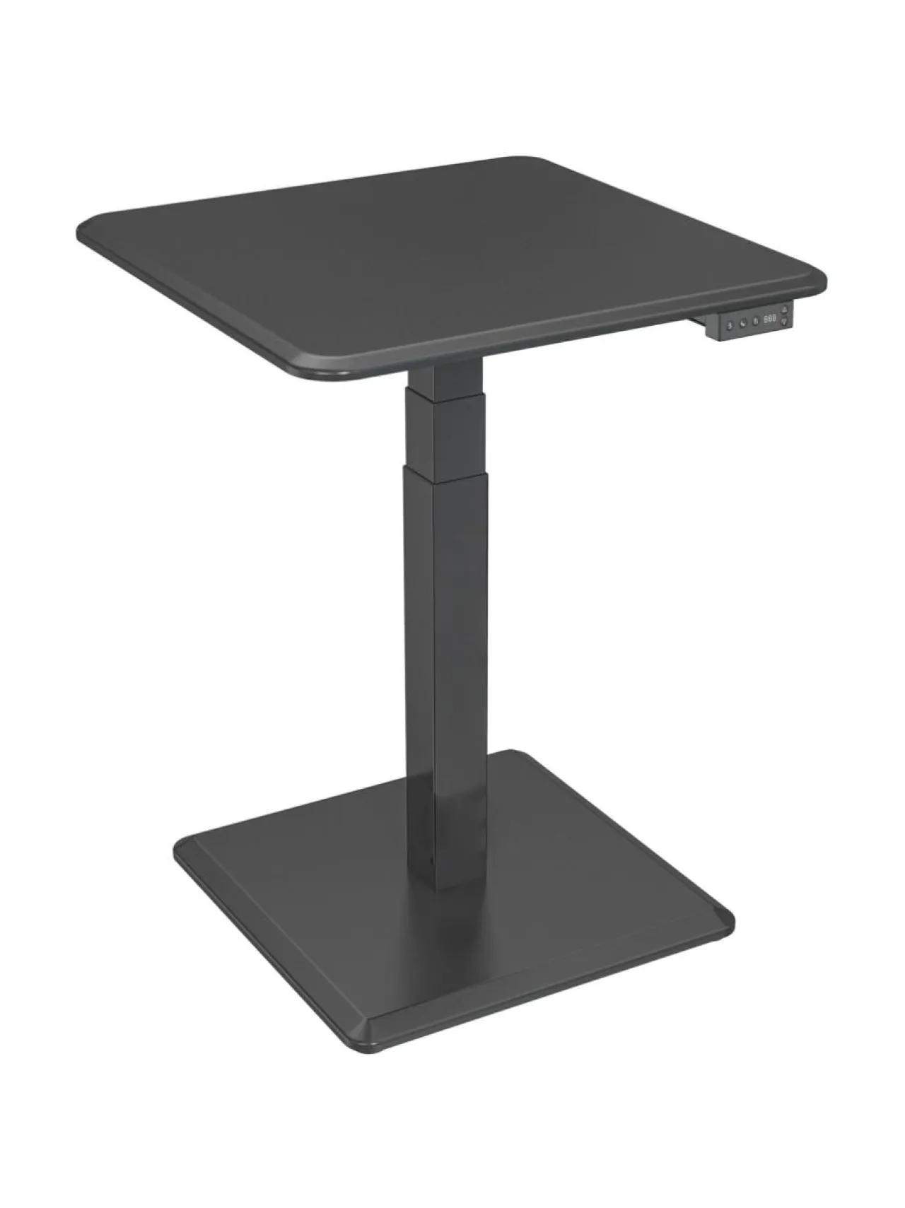 Työpöydät<Stoo® Active Ergonomics Stoo® Desk Single Compact sähköpöytä - MUSTA