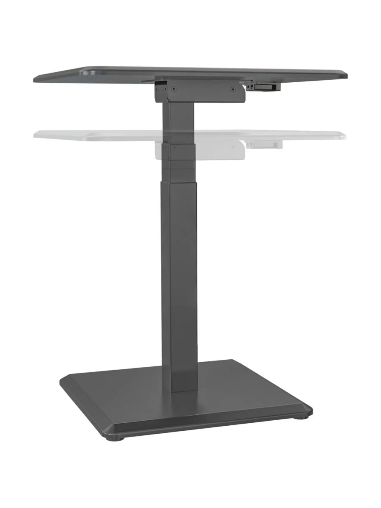 Työpöydät<Stoo® Active Ergonomics Stoo® Desk Single Compact sähköpöytä - MUSTA
