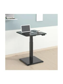Työpöydät<Stoo® Active Ergonomics Stoo® Desk Single Compact sähköpöytä - MUSTA