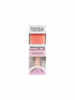 Tangle Teezer Straight & Curly Large Ultimate Detangler Peach -selvitysharja^ Hiustarvikkeet