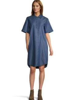 Mekot<Marc O'Polo Straight Fit -mekko 091 DARK INDIGO TENCEL DENIM