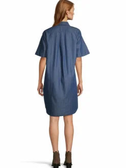 Mekot<Marc O'Polo Straight Fit -mekko 091 DARK INDIGO TENCEL DENIM