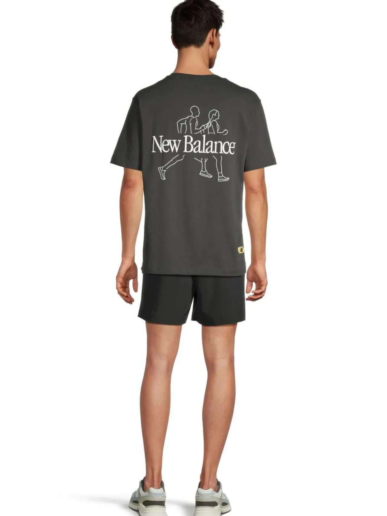 Paidat, Hupparit & Colleget<New Balance Street Classics Runners -t-paita BLK BLACK CEMENT