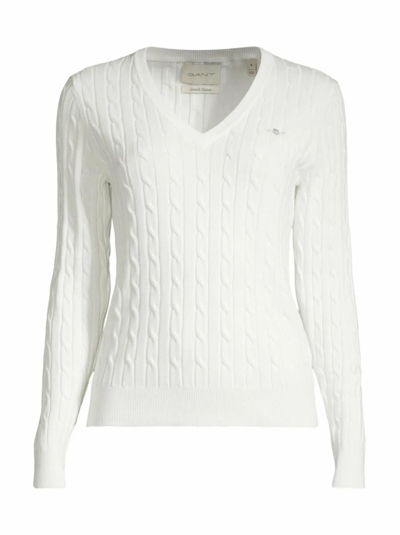 GANT Stretch Cotton -palmikkoneulepusero^ Neuleet