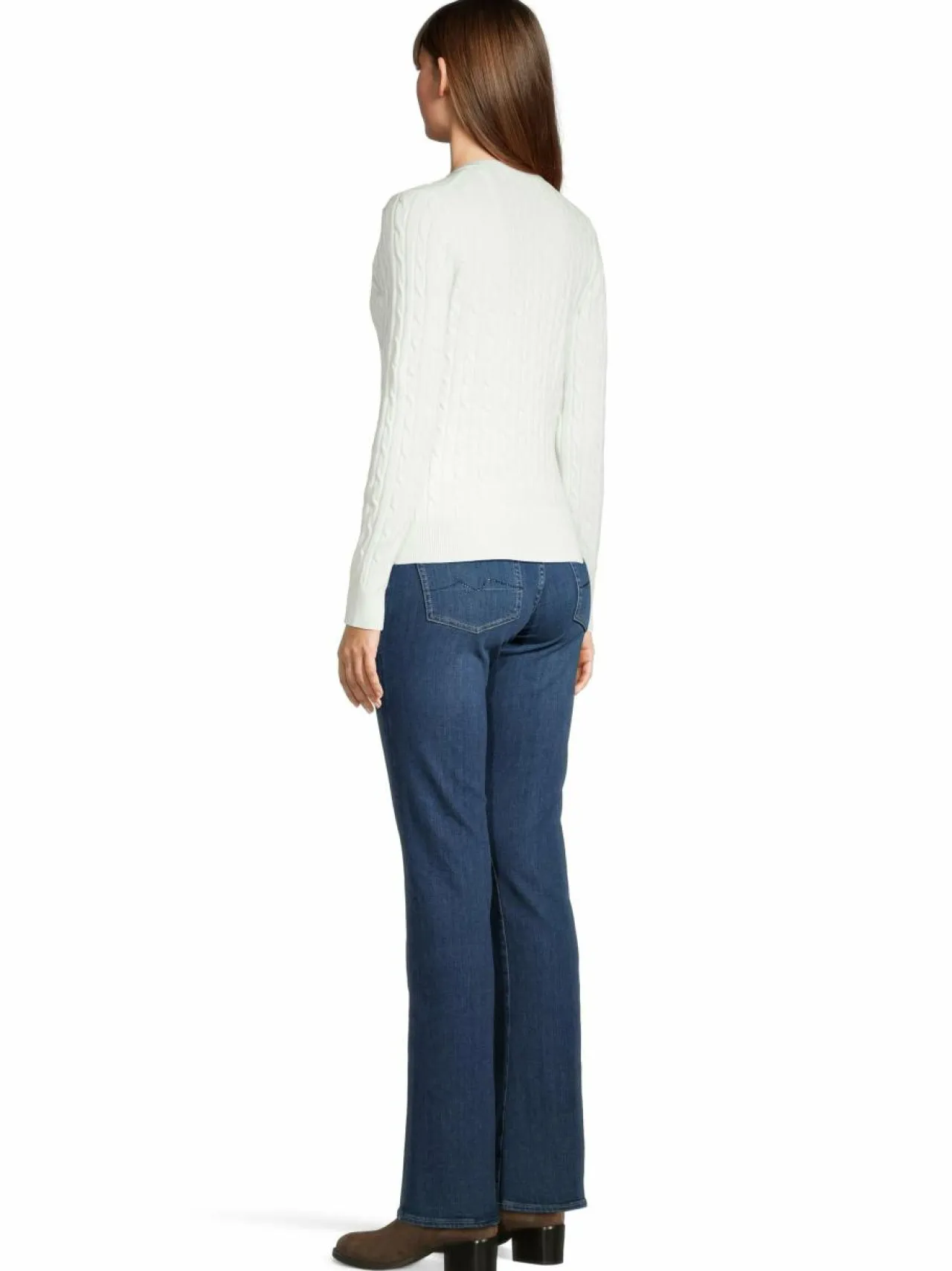 GANT Stretch Cotton -palmikkoneulepusero^ Neuleet