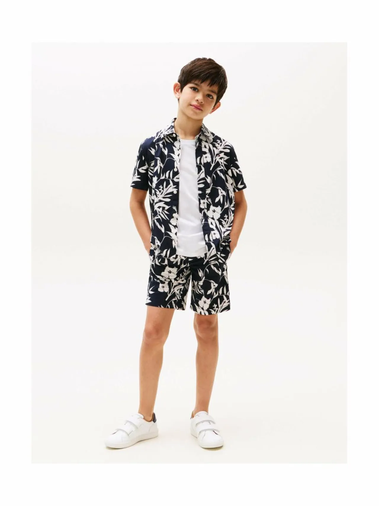 Tommy Hilfiger Stretch Poplin -printtipaita^ Paidat
