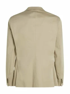Bleiserit<Calvin Klein Menswear Stretch Slim Fit -satiinibleiseri PAH ALUMINUM