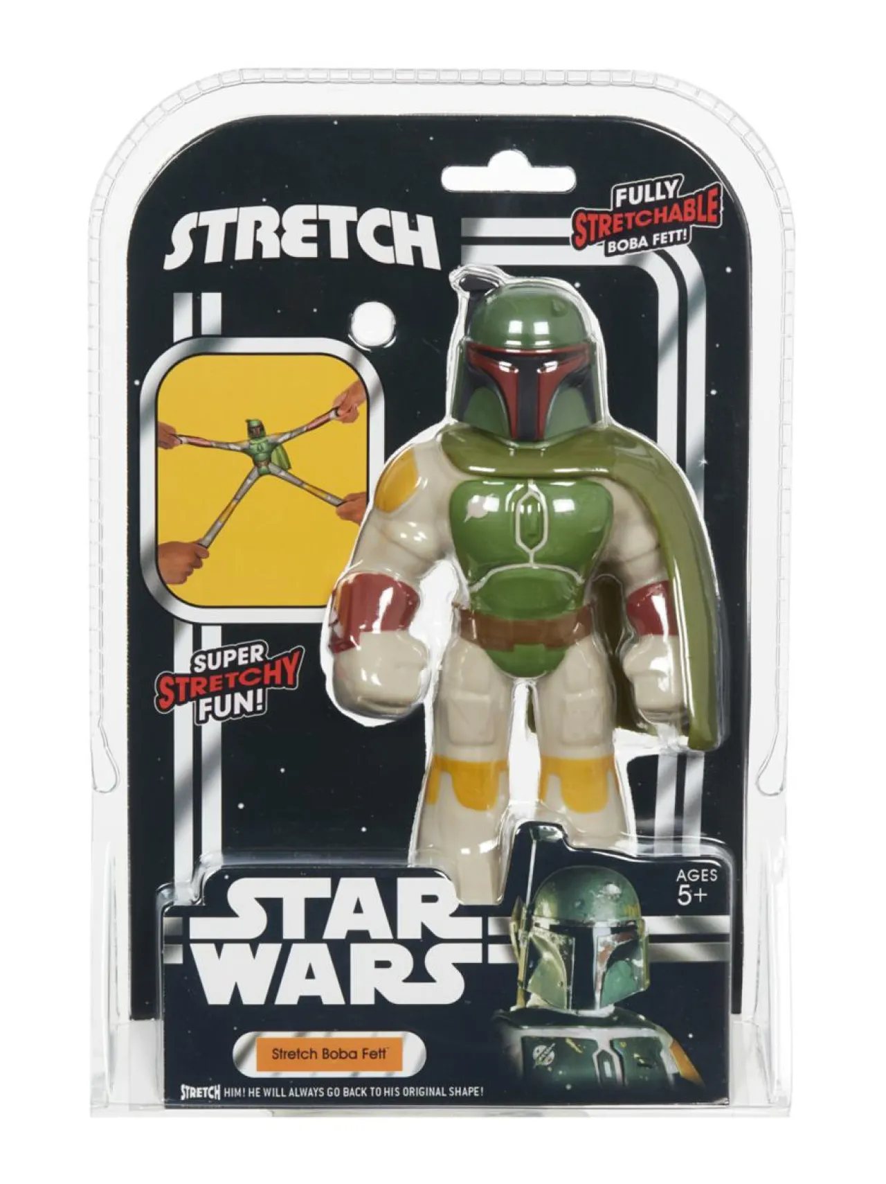 STAR WARS STRETCH Minihahmo Boba Fett 15,5cm^ Figuurit & Interaktiiviset Lelut
